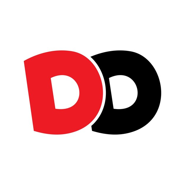 Letra moderna fuente inicial resumen texto elegante diseño de logotipo de icono vectorial