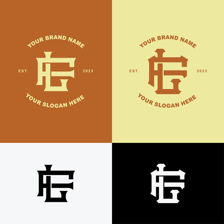 Vector letra de monograma fl o lf con estilo de enclavamiento para ropa de marca ropa de calle