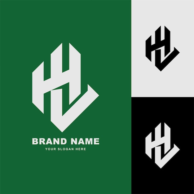 Letra de monograma HL o LH con estilo de interbloqueo bueno para ropa de marca ropa de calle