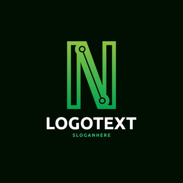 Letra N logo