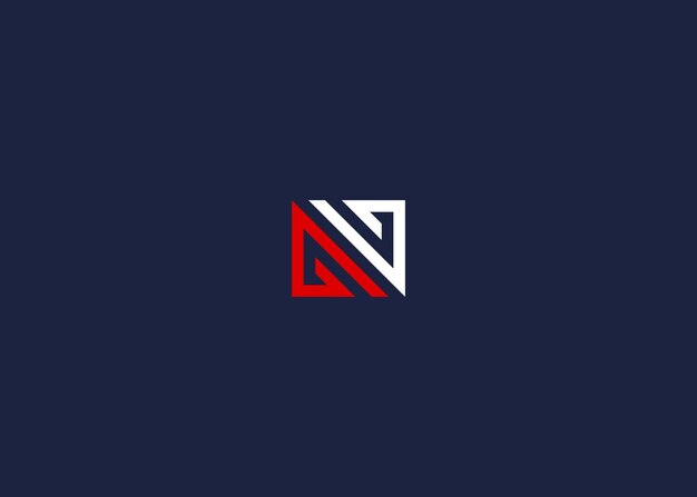 letra ng diseño de icono de logotipo inspiración de plantilla de diseño vectorial