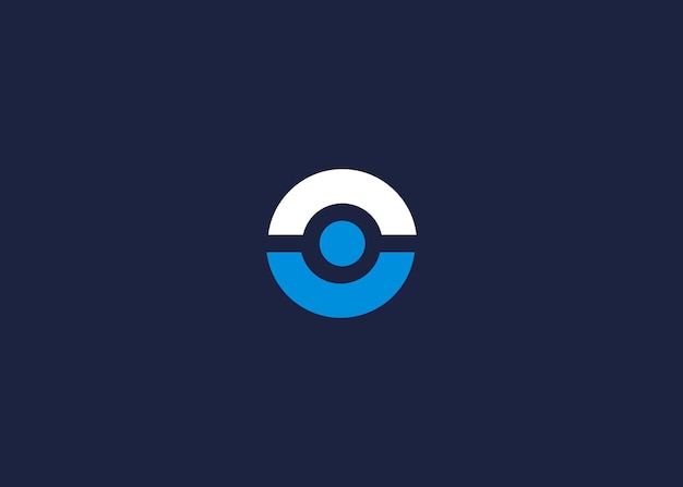 letra ou con el logotipo del círculo diseño de la plantilla de diseño vectorial inspiración