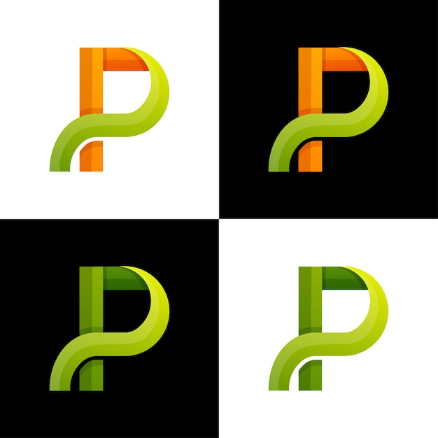 letra p logo