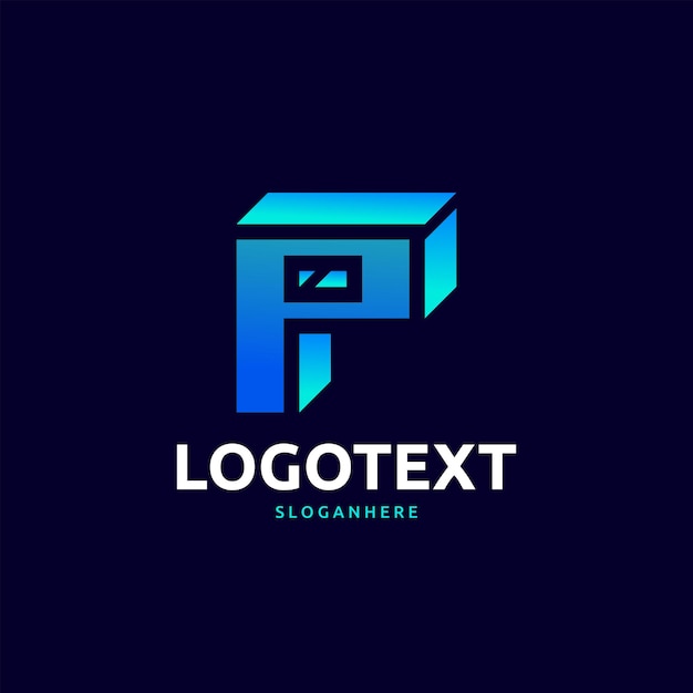 letra p logo