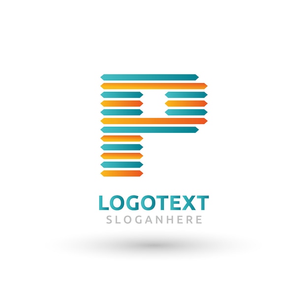 letra p logo