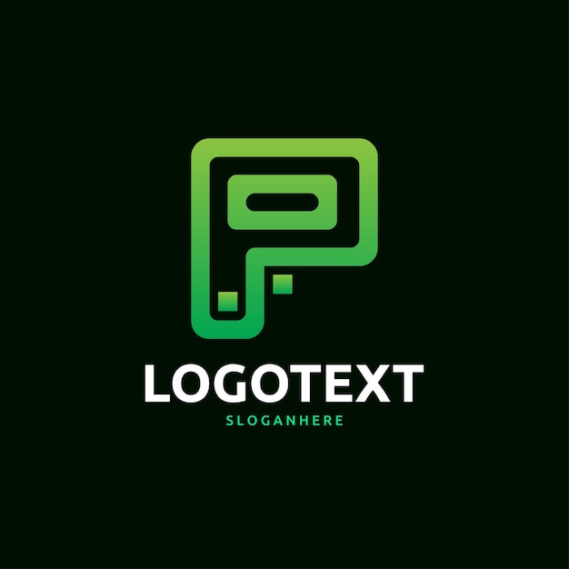 letra p logo