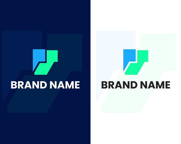 Vector letra p y s marca plantilla de diseño de logotipo moderno