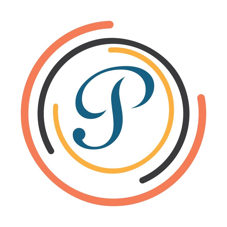 Vector letra p
