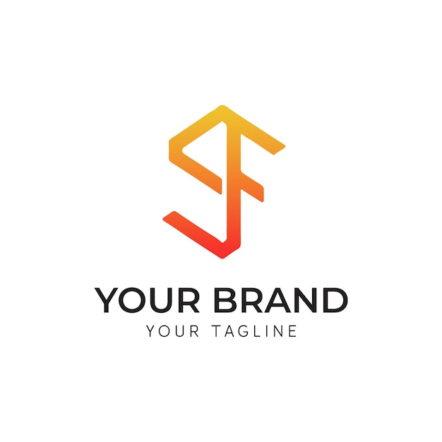 Letra profesional Un logotipo de la empresa
