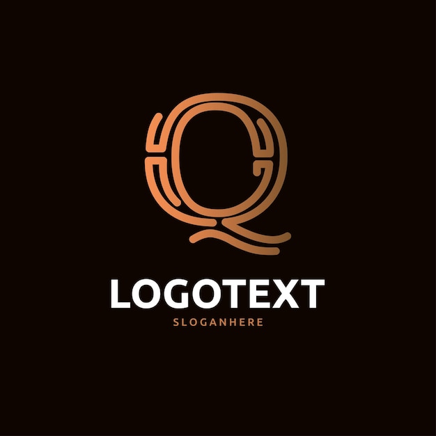Letra Q Logotipo