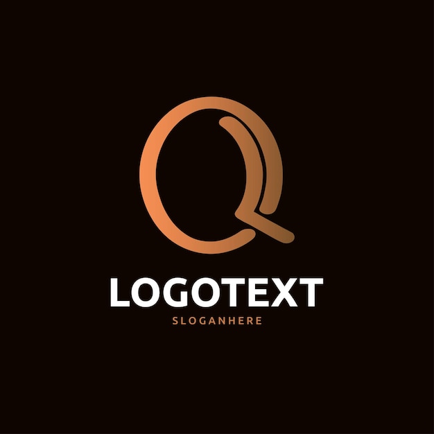 Letra Q Logotipo