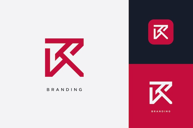 La letra R es el logotipo de la marca.
