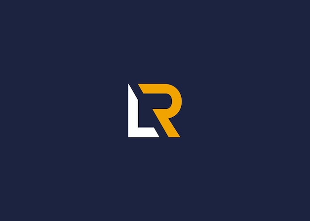 letra rl diseño de íconos de logotipo diseño vectorial plantilla inspiración