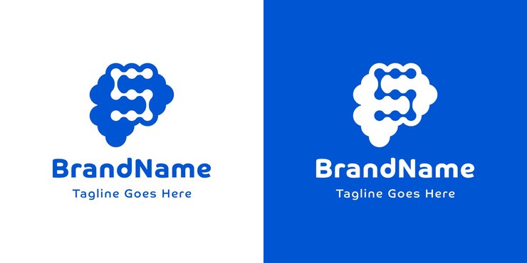 Vector la letra s brain logotipo para negocios relacionados con el cerebro con s inicial