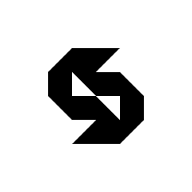 la letra S del logotipo o 6 9