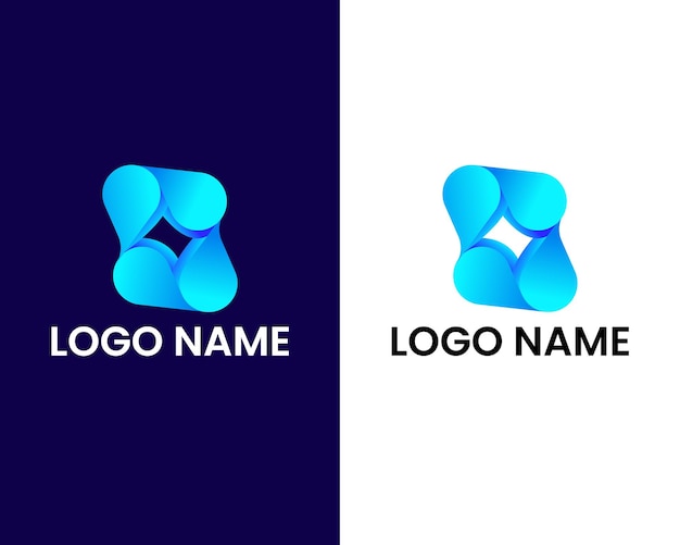 letra s y z con plantilla de diseño de logotipo tecnológico