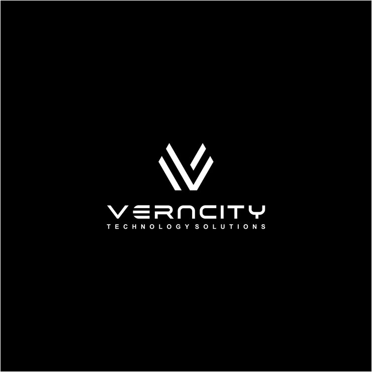 Vector letra simple v logotipo de la empresa