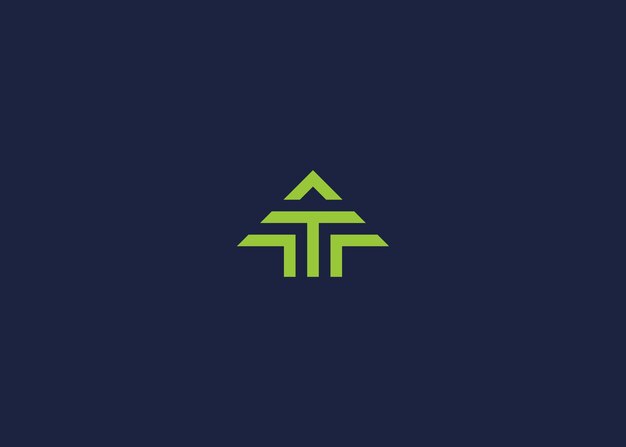 letra t con flecha diseño de icono de logotipo inspiración de plantilla de diseño vectorial