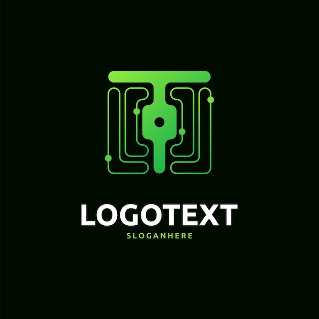 Letra T logo