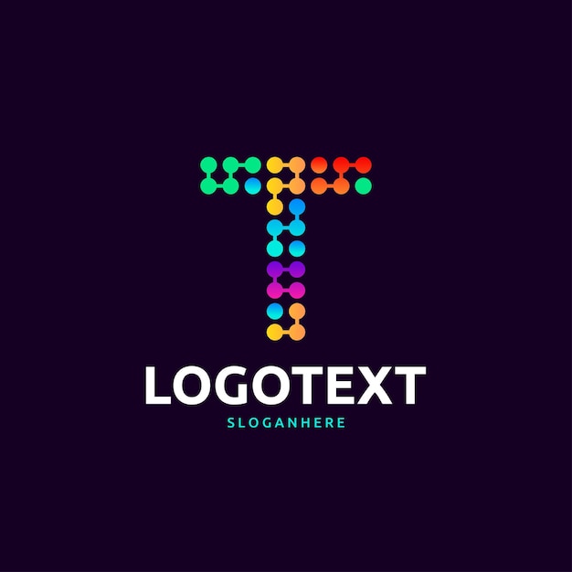Letra T logo