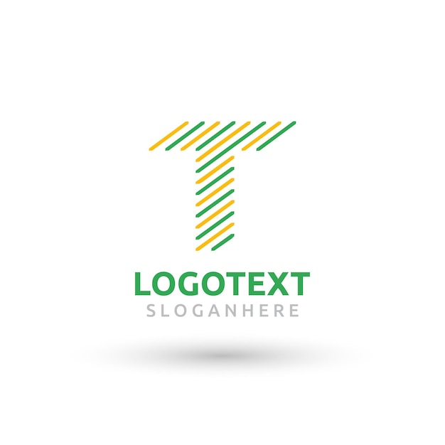 Letra T logo