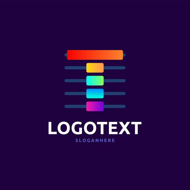 Letra T logo