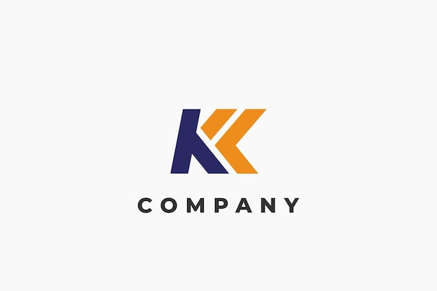 la letra triple k la flecha el logotipo de la expedición de entrega de negocios