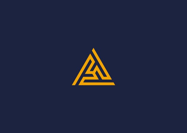 letra ttt triángulo logotipo icono diseño vector diseño plantilla inspiración
