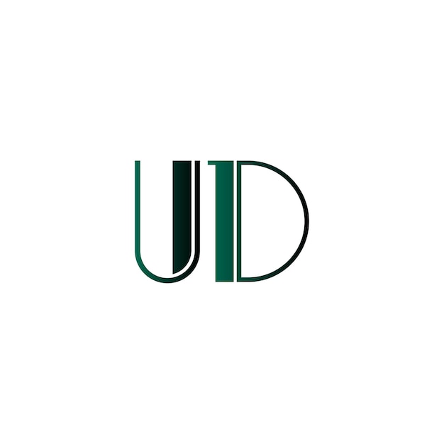 la letra ud y el logotipo