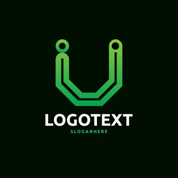 Letra V logo