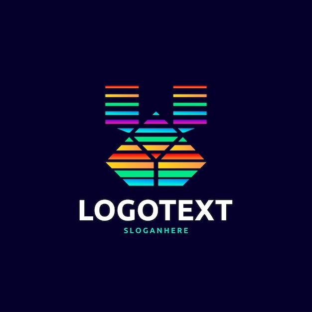 Letra V logo