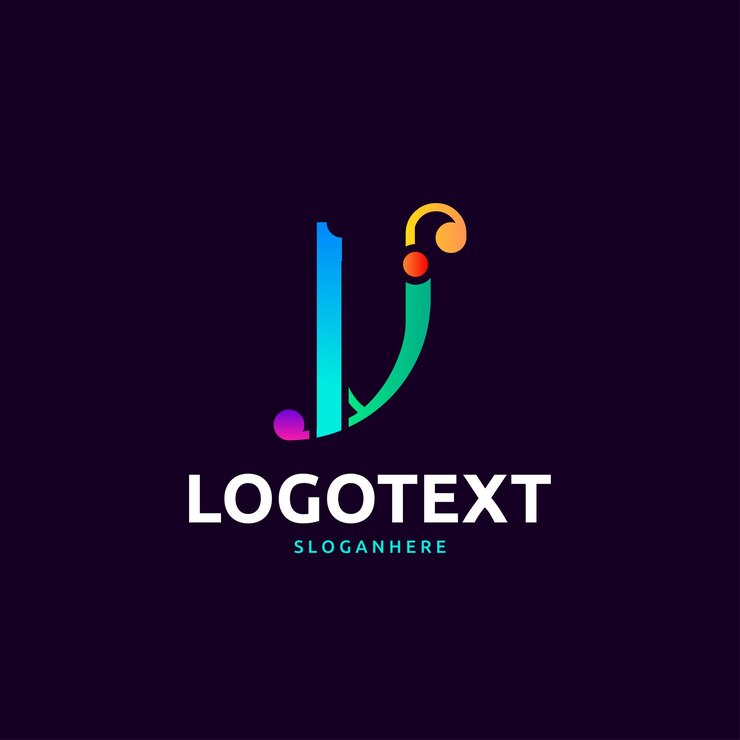 Vector letra v logo