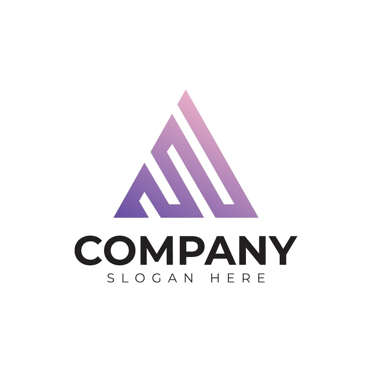 Vector letra vectorial una plantilla de logotipo premium