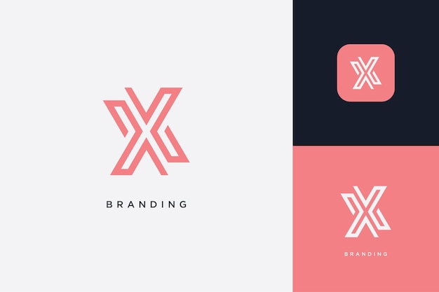 La letra X es el logotipo de la marca.