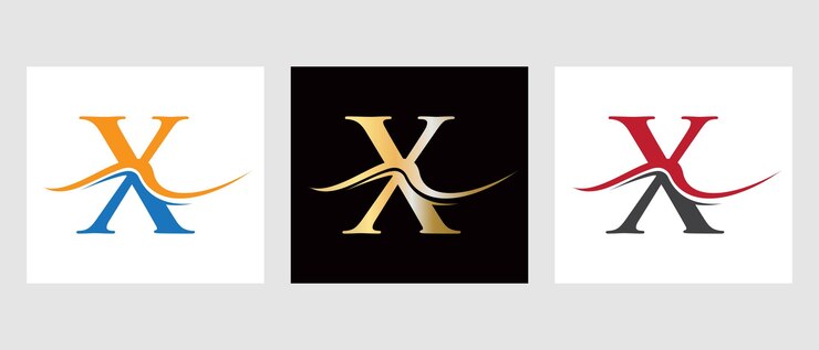 Vector letra x logo vector plantilla x logotipo icono lujo simple mínimo y elegante x diseño de logotipo