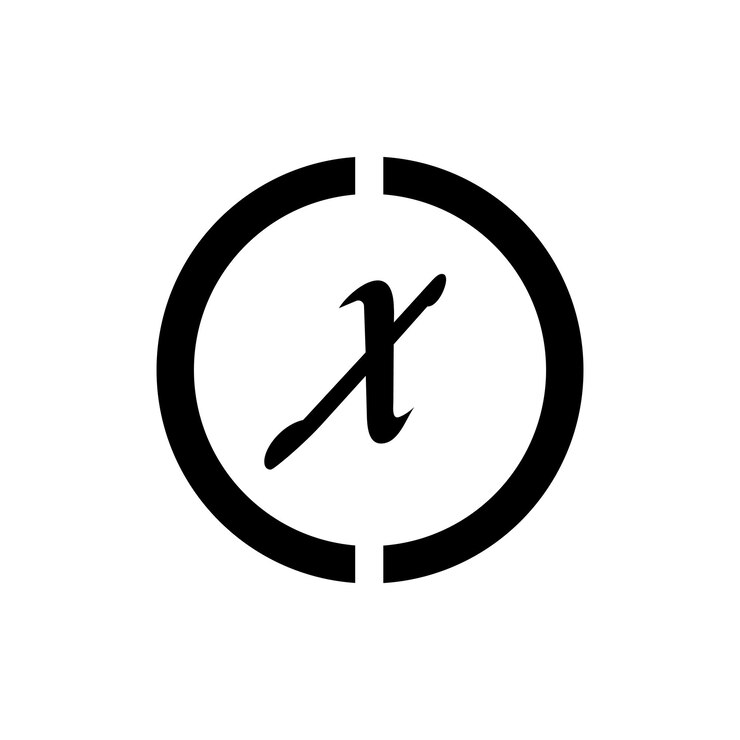Vector letra x plantilla de diseño de logotipo de vector de unidad abstracta corporativa empresarial diseño de icono de vector de plantilla de logotipo de letra x