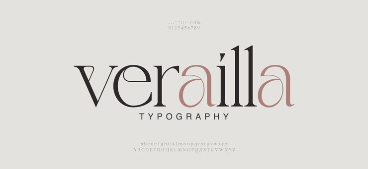 Vector letras del alfabeto de lujo moderno fuente y logotipo tipografía elegantes fuentes serif clásicas logotipos decorativos boda concepto retro vintage ilustración vectorial