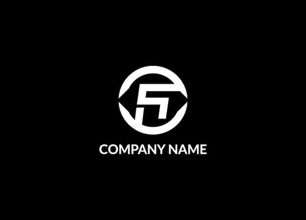 Las letras del alfabeto o las iniciales El logotipo del monograma FN F y N Creative FN Vector El concepto de diseño del logotipo