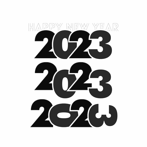 Letras de año nuevo 2023