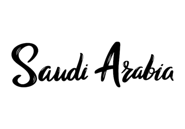 Letras de arabia saudita