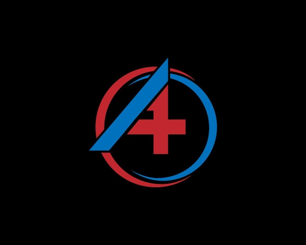 letras AT estilo elegante monograma elemento vectorial del diseño del logotipo