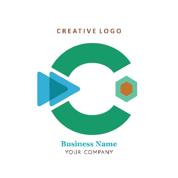 Letras c, perfectas para logotipos de empresas, oficinas, campus, escuelas, educación religiosa