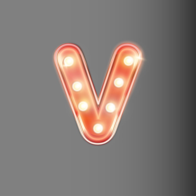 Las letras de casino cantan fuente de alfabeto vintage