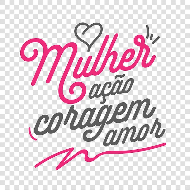 Las letras de dia da mulher