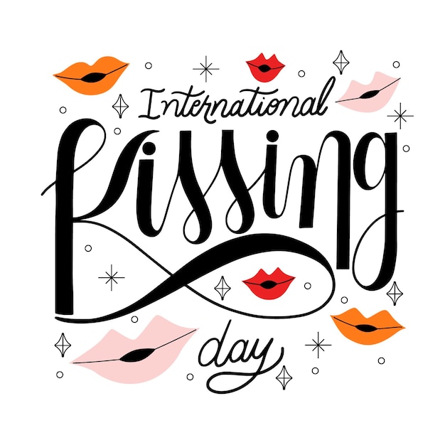 Letras del día internacional del beso