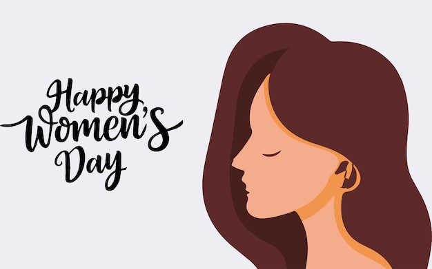 Letras para el Día de la Mujer Feliz día de la mujer escritura caligrafía