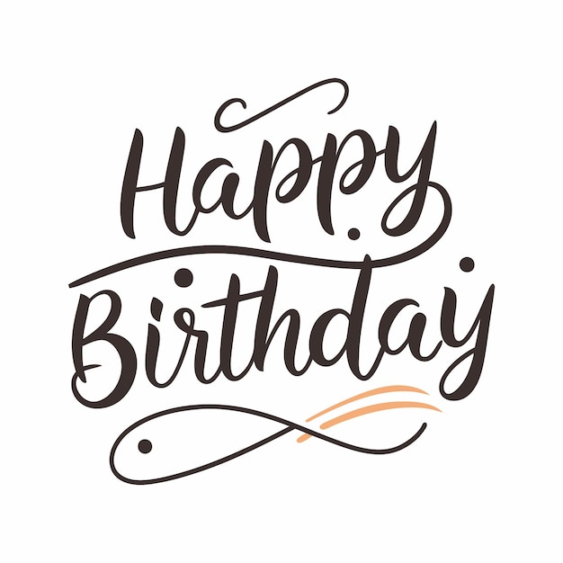 Letras de feliz cumpleaños de colores