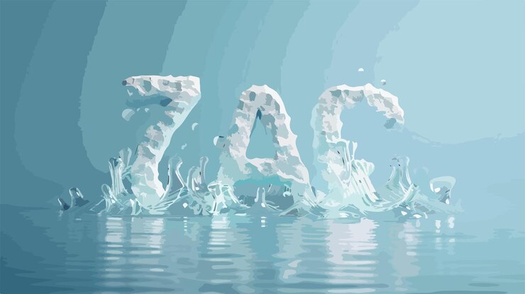 Vector letras grandes en blanco 3d fuente vectorial eps 8
