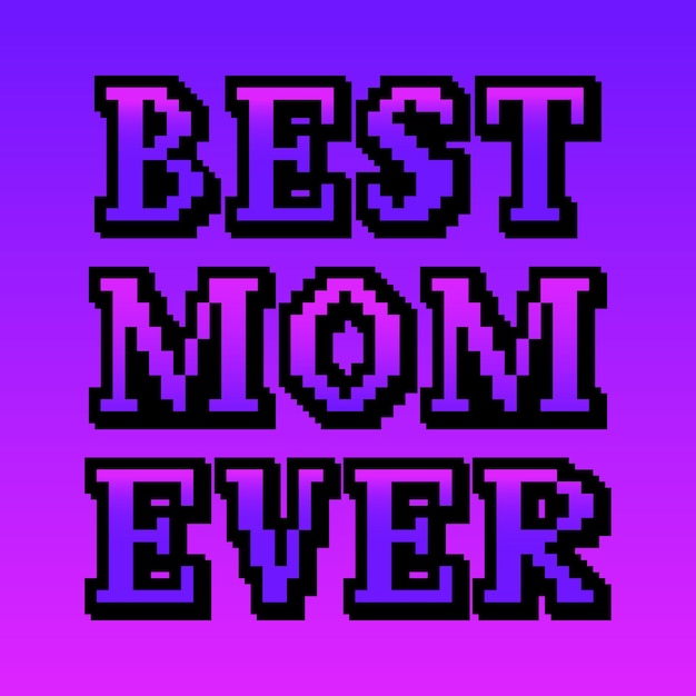 Letras de juegos de los 90 de alto contraste para el día de la madre