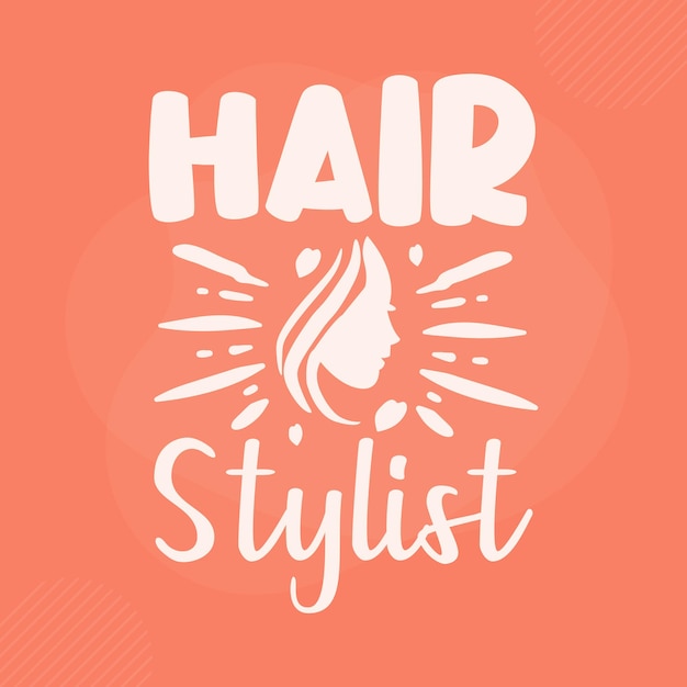 Letras de mano de estilista Premium Vector Design